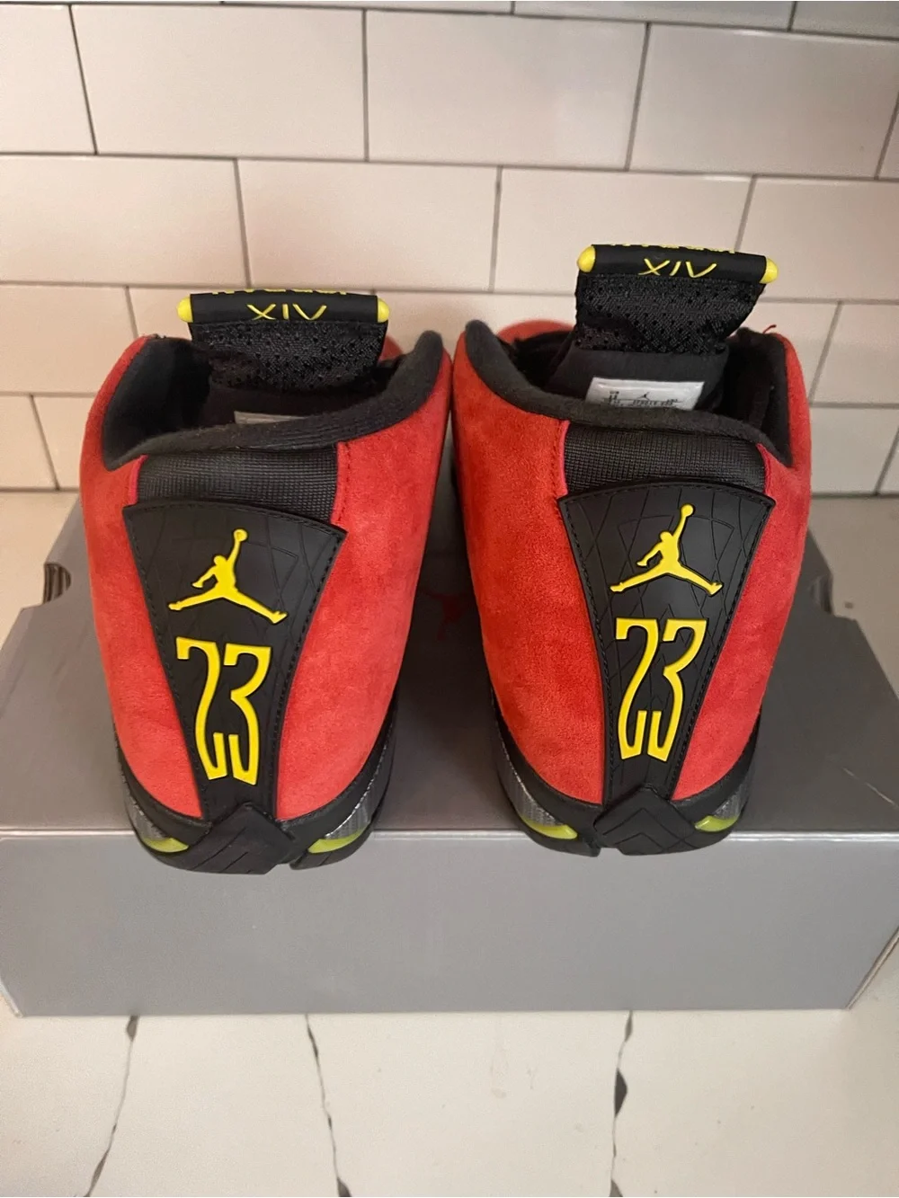 Men’s Retro 14 Ferrari Size 13.